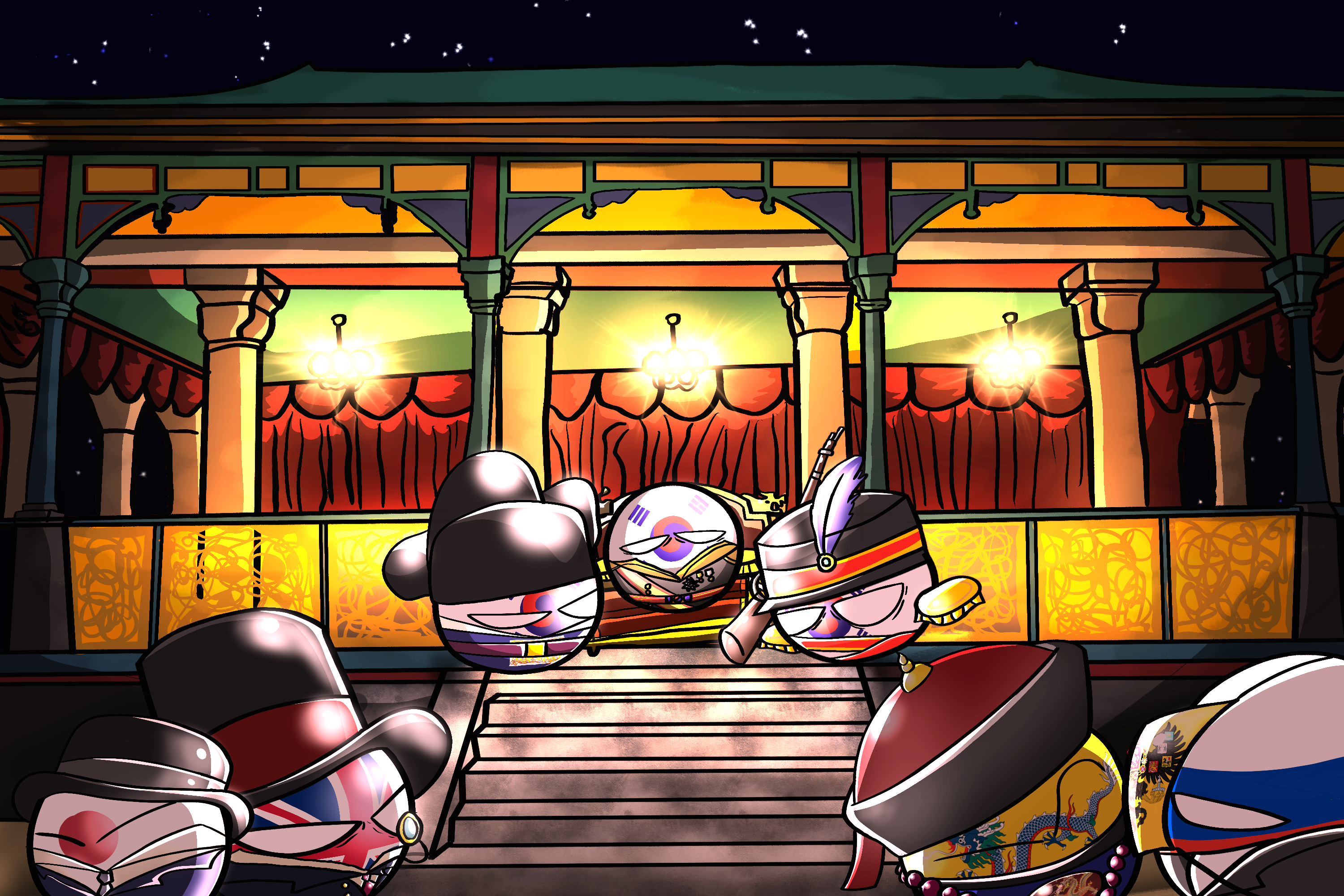 Patch 1.5 Legacy of Joseon banner featuring Korean Joseon Dynasty themed characters